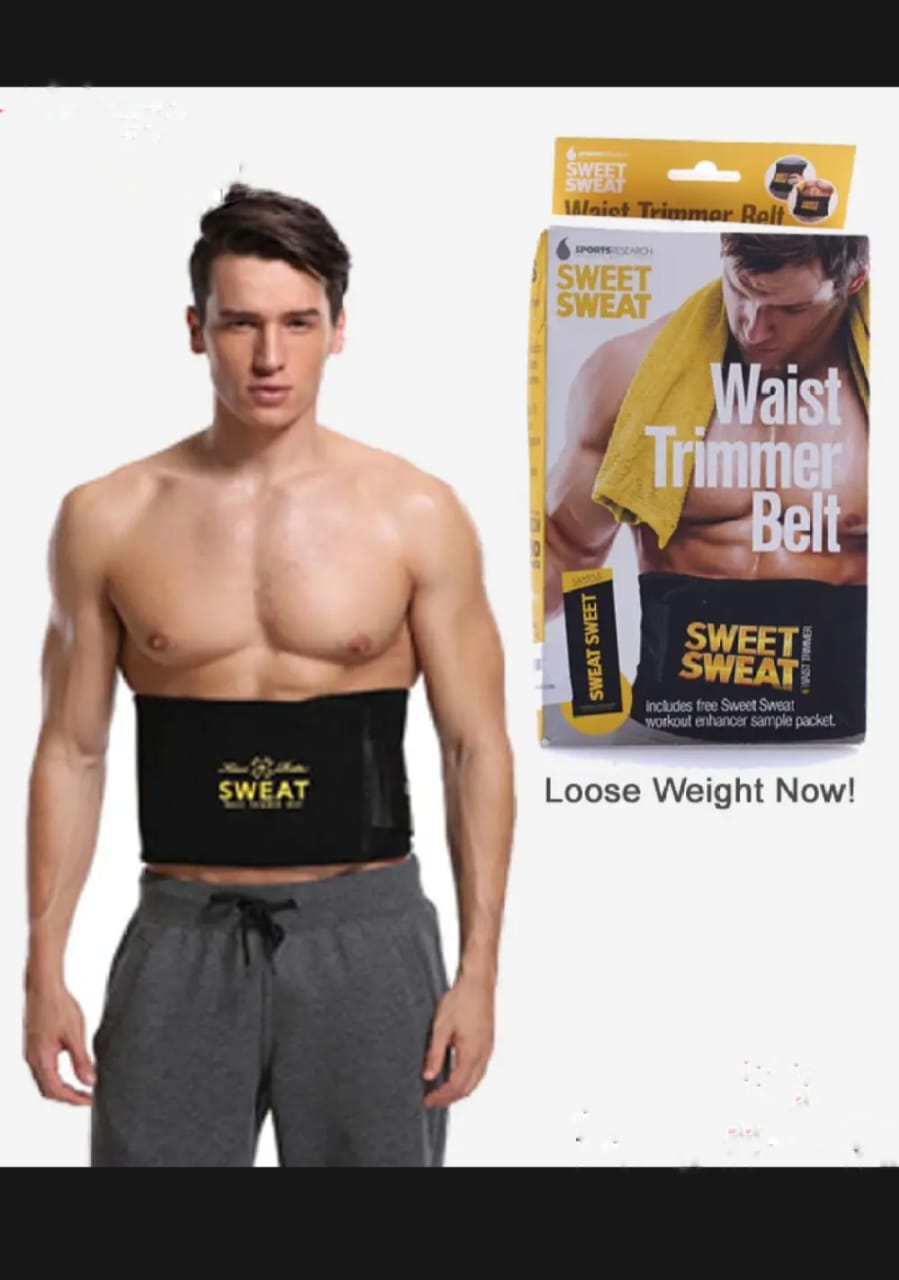 Sweet Sweat Waist Trimmer Belt – Slimming & Fitness Support Belt