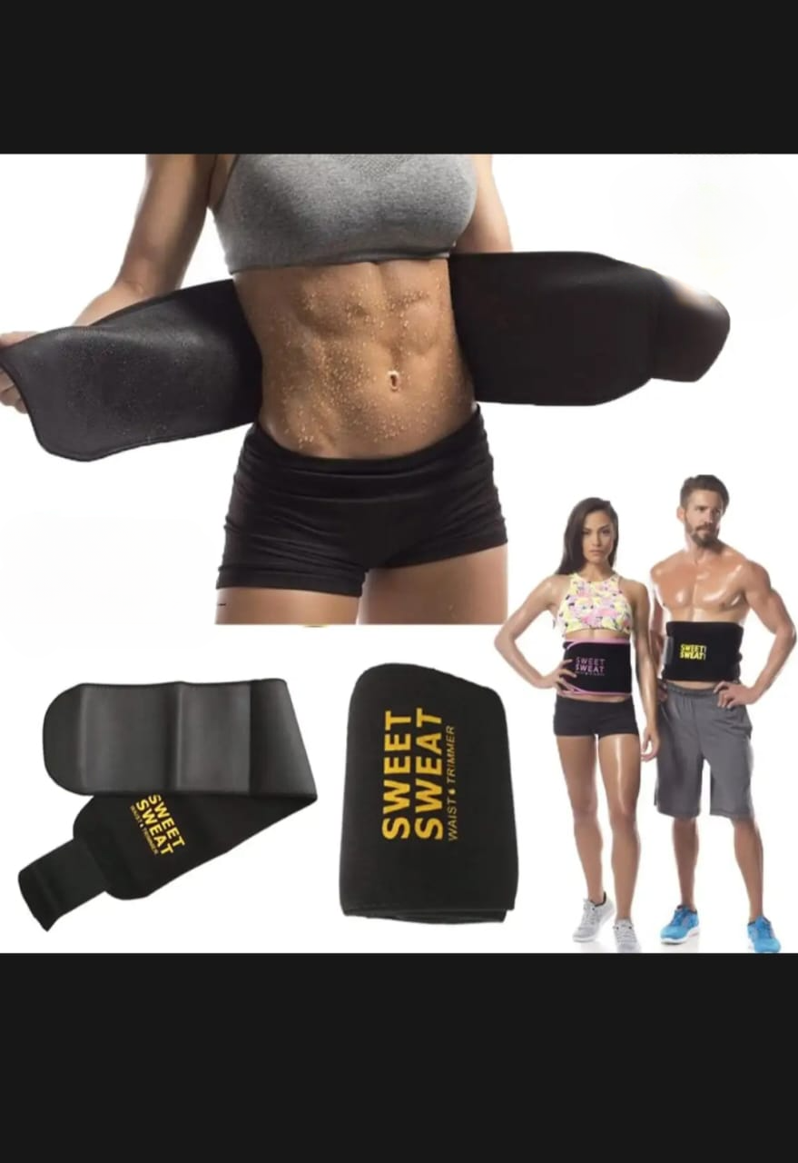 Sweet Sweat Waist Trimmer Belt – Slimming & Fitness Support Belt