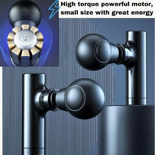 Mini Deep Tissue Massager – Portable USB Rechargeable Muscle Relaxer