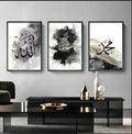 Set of 3 Sticky Wooden Wall Frames – Motivational Home & Office Decor