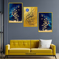 Set of 3 Sticky Wooden Frames – 8x11 Inch Motivational Wall Decor