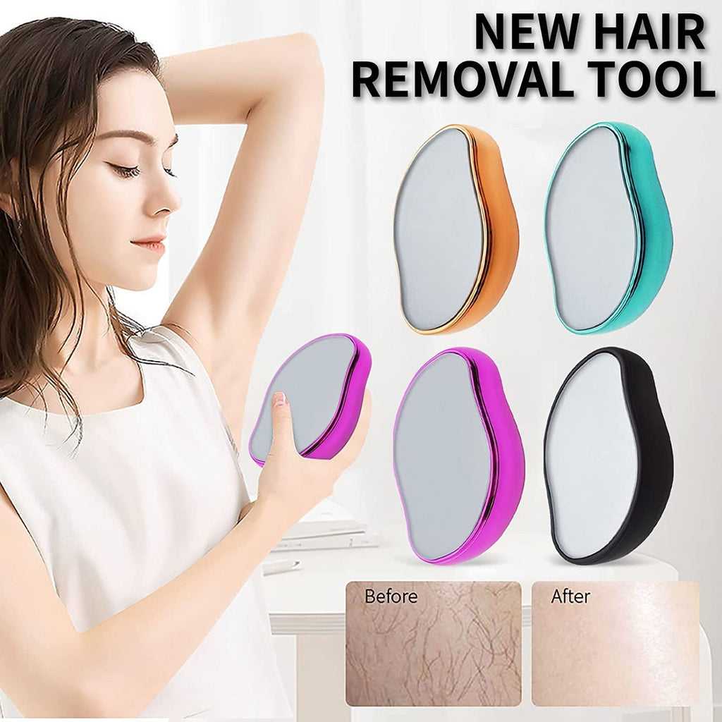 Nano Glass Hair Removal Device – Painless & Skin-Friendly Hair Eraser