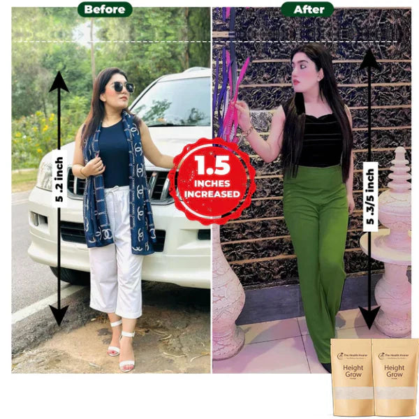 Height Powder (for Bone & Growth Support) Buy 1 get free