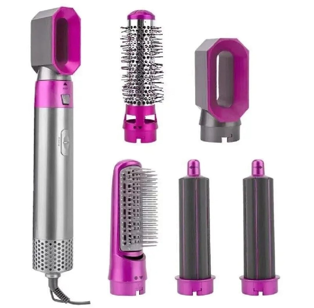 5-In-1 Multi-Functional Hair Styling Tool – Dryer, Curler, Straightener & Volumizer