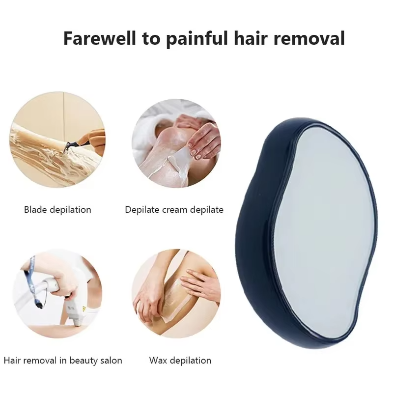 Nano Glass Hair Removal Device – Painless & Skin-Friendly Hair Eraser